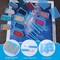 42PCS Diamond Art Kit with Pens, Clay & Trays – Blue, 4x6x1 in